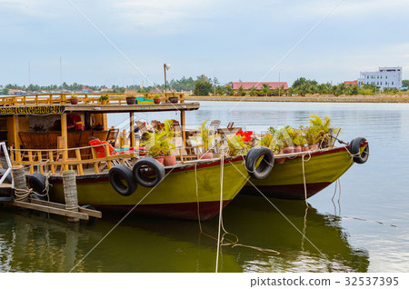 Two Boats in river 32537395
