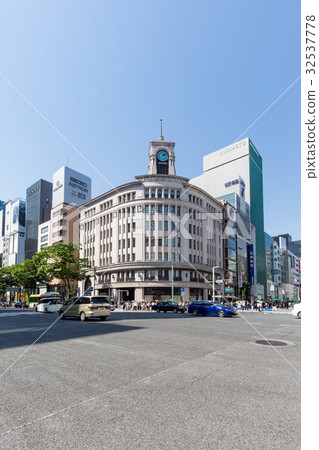 銀座4丁目交叉口鐘樓2 銀座4丁目交叉口鐘樓2 32537778