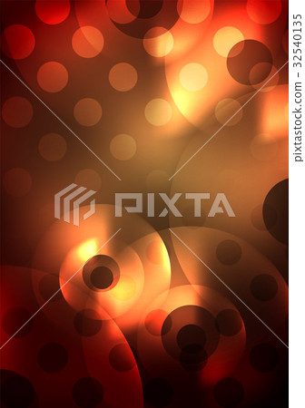 Glowing circles in the dark Glowing circles in the dark 32540135