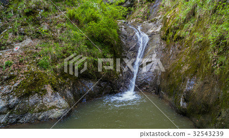 Valea lui Stan canyon and river in Romania 32543239