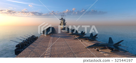 Aircraft carrier 32544197