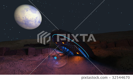 ufo, unidentified flying object, cosmic 32544670
