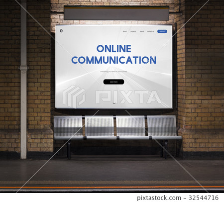 Online Communication Internet Connection Social 32544716