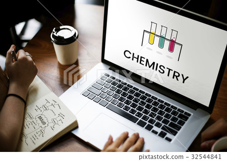 Science Study Chemical Test Tube Experiment Laboratory Graphic 32544841