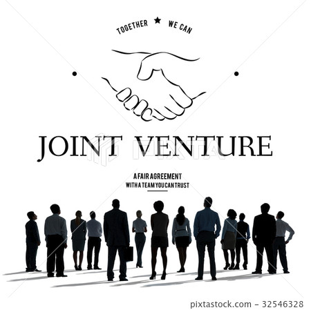 Joint Venture Partnership Teamwork Support Handshake Graphic Joint Venture Partnership Teamwork Support Handshake Graphic 32546328