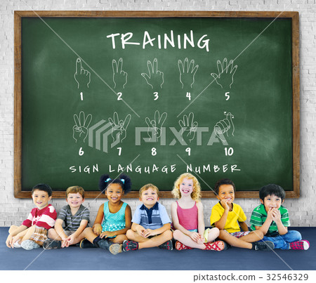 Sign Language Number Instruction Lesson Graphic Sign Language Number Instruction Lesson Graphic 32546329
