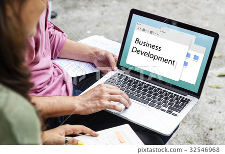New Business Venture Entrepreneur Concept 32546968