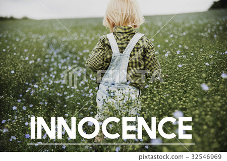 Innocence Adorable Playful Curiosty Pure Word 32546969