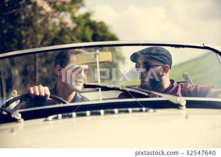 Friends Travel on Road Trip Together 32547640