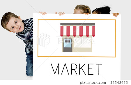 Small Business Merchandise Retail Online Shop Graphic Small Business Merchandise Retail Online Shop Graphic 32548453