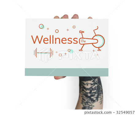 Fitness Barbell Bike Equipment Icon 32549057