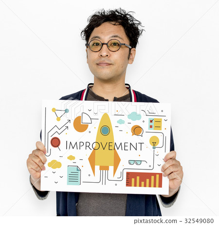 Business Objectives Goals Progress Improvement Concept 32549080