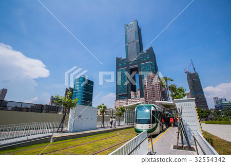 台灣高雄輕軌捷運Asia Taiwan Kaohsiung MRT 32554342