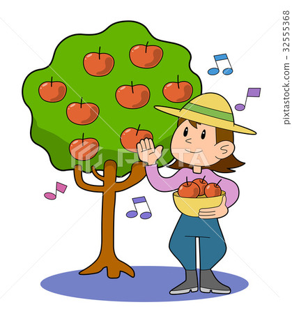 LOHAS Living - Harvesting of Apple 32555368