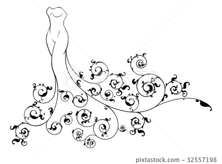 Wedding Dress Brides Abstract Concept Wedding Dress Brides Abstract Concept 32557198