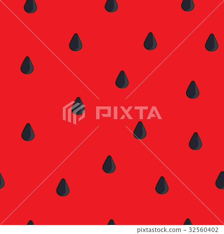 seamless pattern watermelon - Stock Illustration [32560402] - PIXTA