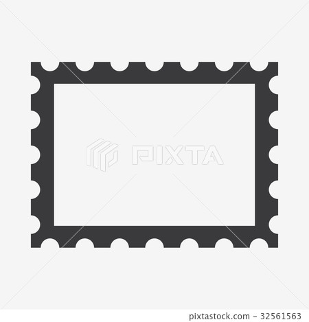 postage stamp icon vector illustration postage stamp icon vector illustration 32561563