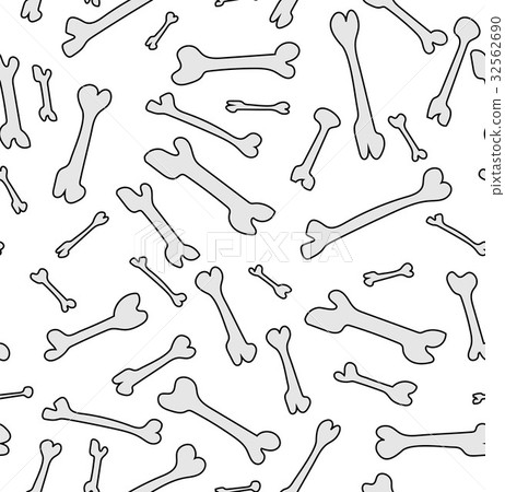Seamless vector pattern. Colored dog food bones Seamless vector pattern. Colored dog food bones 32562690