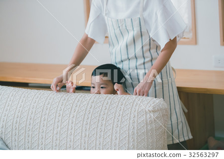 主婦 家庭主婦 兒童 32563297