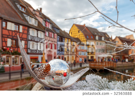 Colmar. Old half-timbered houses. Colmar. Old half-timbered houses. 32563888