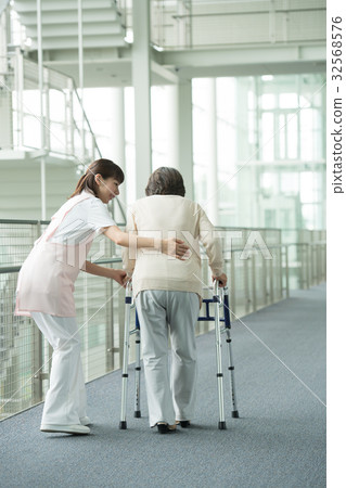 Nursing care rehabilitation hospital caregiver medical image 32568576