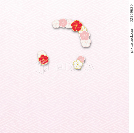 梅花環(背景材料)_ Saaya b 梅花環(背景材料)_ Saaya b 32569629