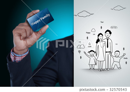 happy family concept 32570543