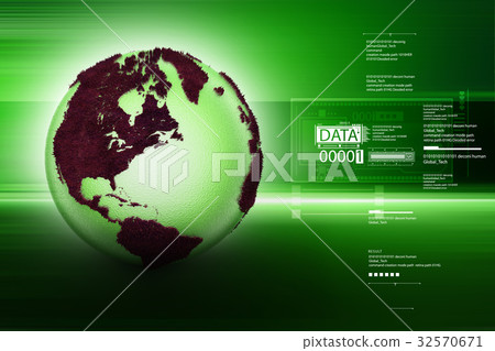 3d Globe 32570671