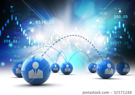 Social network concept 32571288
