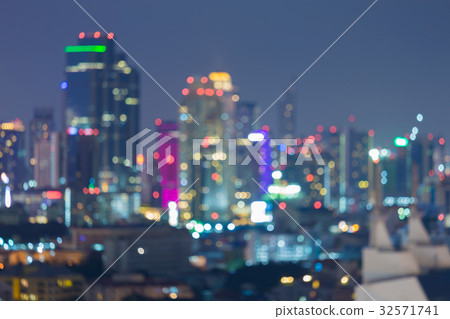 City light central business downtown blurred City light central business downtown blurred 32571741