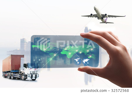 cell-phone for control Logistics connection 32572568