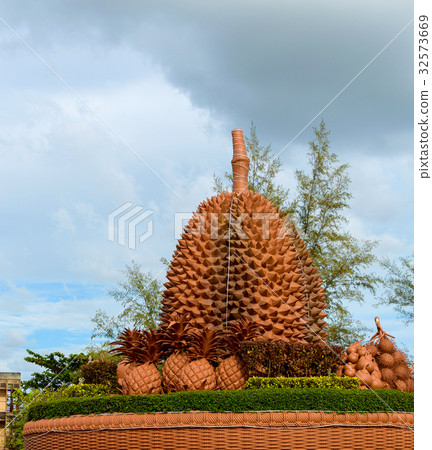 Big durian monument Big durian monument 32573669