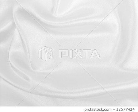 Smooth elegant white silk or satin luxury cloth Smooth elegant white silk or satin luxury cloth 32577424