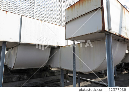 Large air conditioning duct 32577986