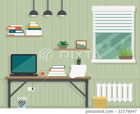 work room interior work room interior 32579047