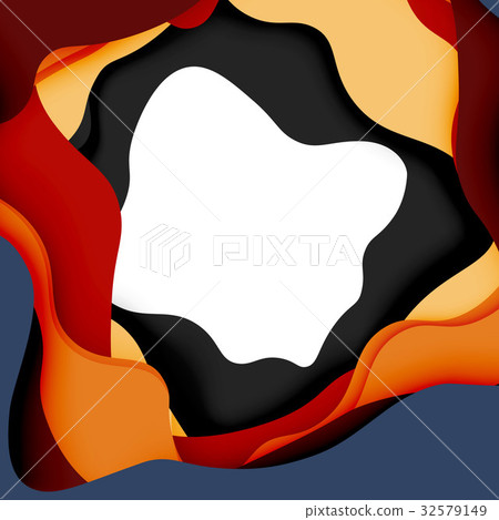 3d vector abstract background with cut shapes 3d vector abstract background with cut shapes 32579149