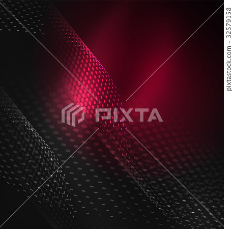Glowing particles wave design template Glowing particles wave design template 32579158