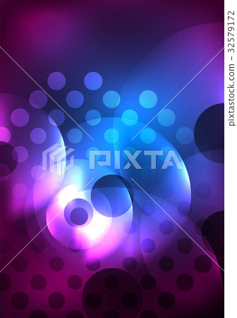 Glowing circles in the dark Glowing circles in the dark 32579172