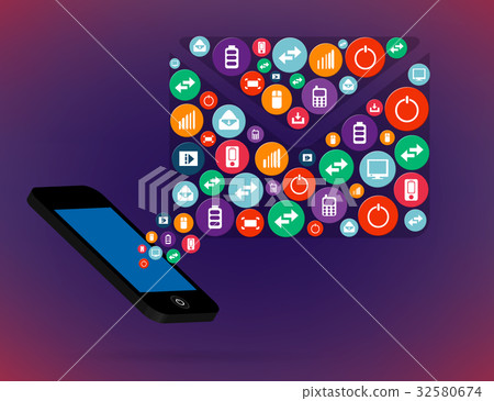 Abstract creative concept vector siluet hands of - Stock Illustration ...