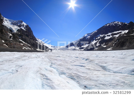 加拿大落基山脈，哥倫比亞冰原，冰川 32581299