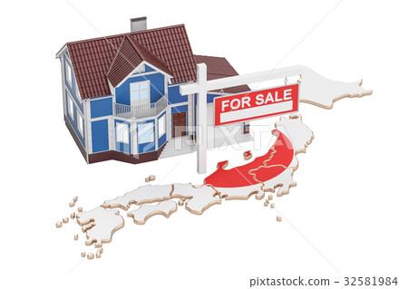 Property for sale and rent in Japan concept 32581984