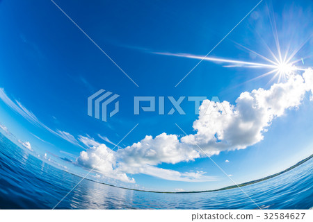  天空海和鎮靜和天空 32584627