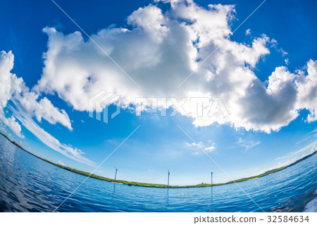  天空海和鎮靜和天空 32584634