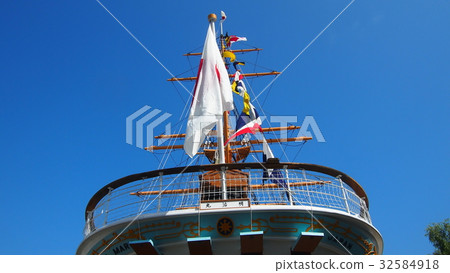 Meiji maru flag with a flag 2 32584918