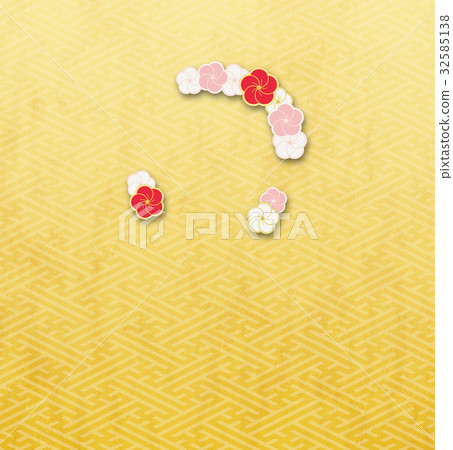 Plum ring (background material) _ Kim _ Saaya b 32585138
