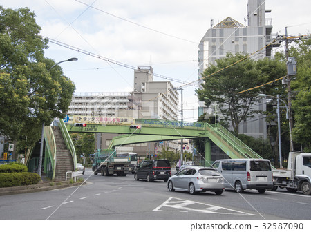 草坂大道線船公園（東京都江戶川區）的交叉口 32587090