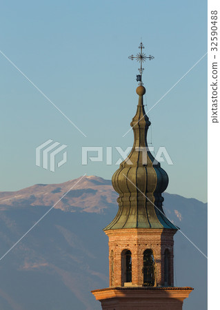 View of Cittadella, walled city in Italy 32590488