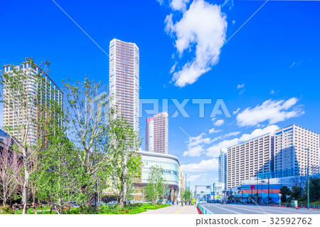 小杉的神奈川武藏城鎮景觀 小杉的神奈川武藏城鎮景觀 32592762
