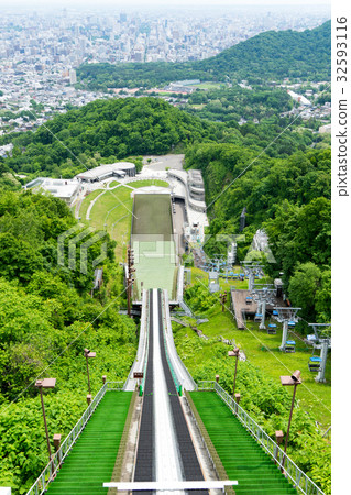 從札幌大倉山天文台看到的風景 從札幌大倉山天文台看到的風景 32593116