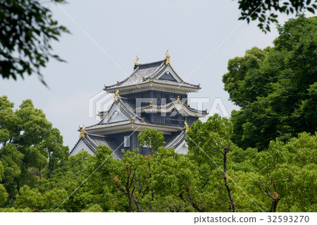 Tenshi of Okayama castle Tenshi of Okayama castle 32593270